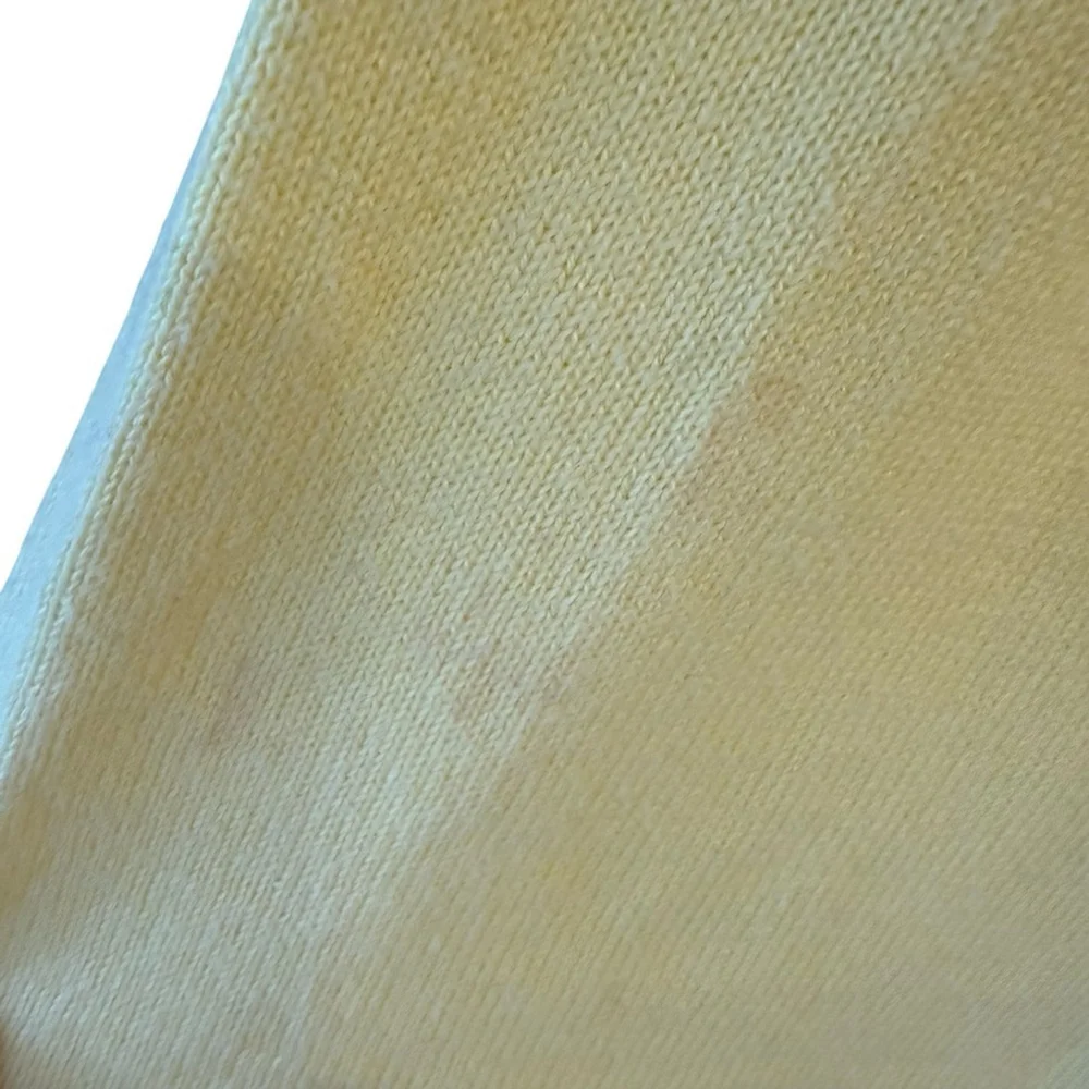Tommy Hilfiger Men's V-Neck Sweater in Bright Yellow Size XL Classic Preppy